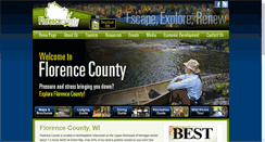 Desktop Screenshot of exploreflorencecounty.com